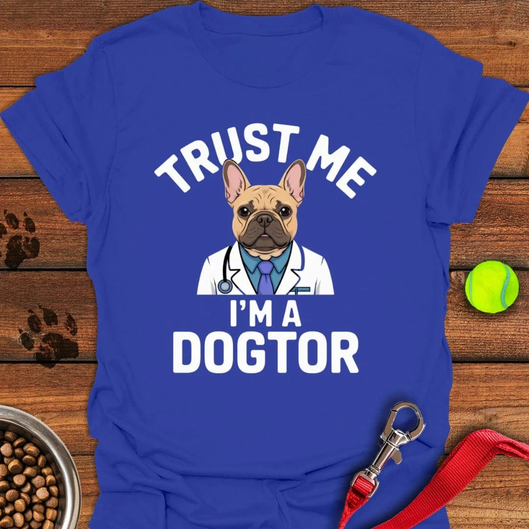 French Bulldog Dogtor T-Shirt Royal