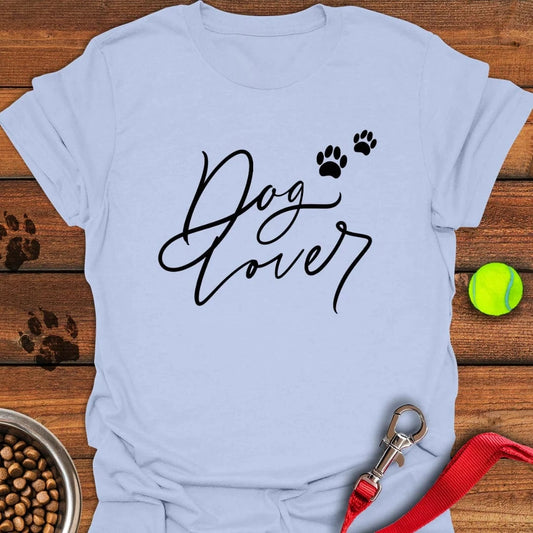 Dog Lover T-Shirt Light Blue