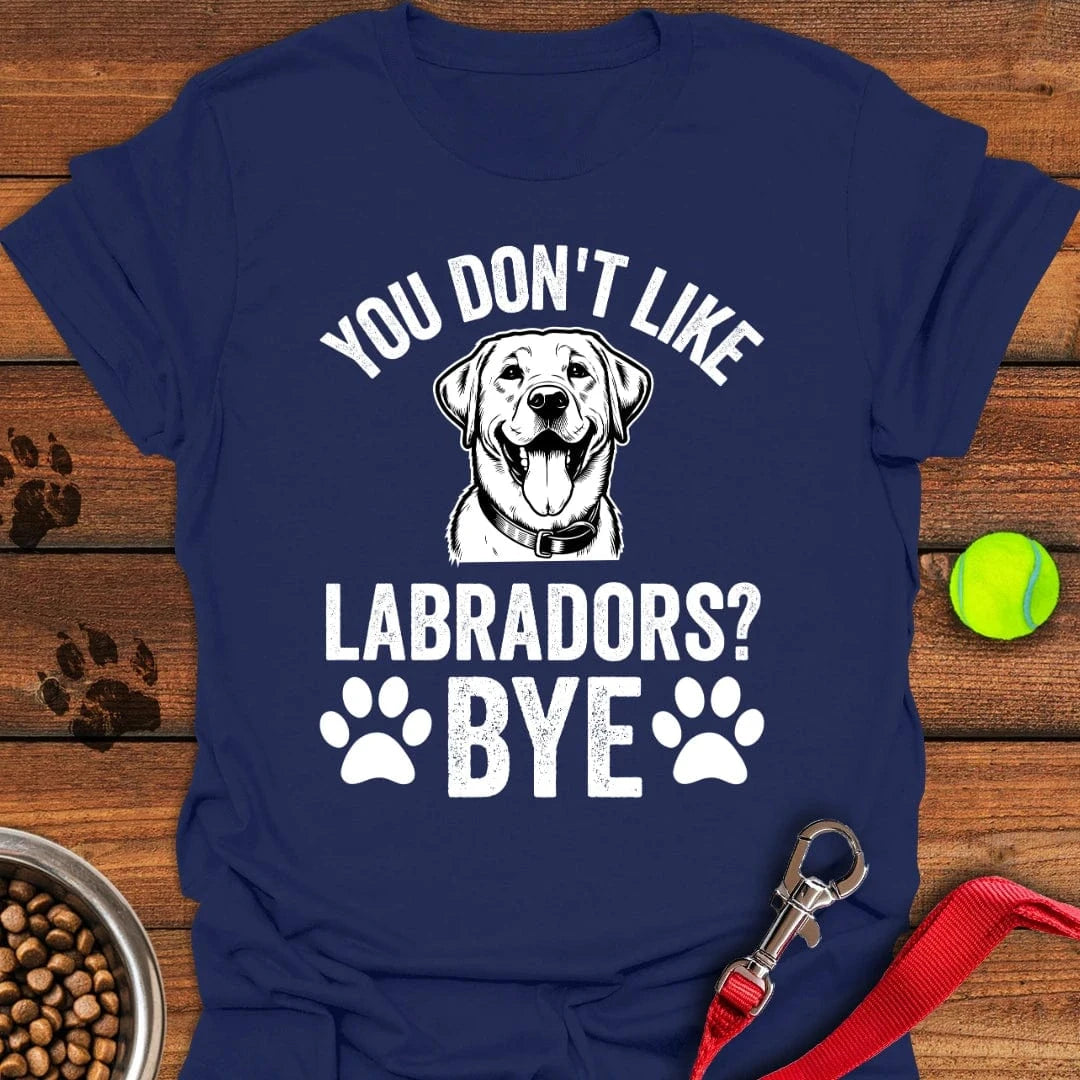 Sarcastic Labradors T-Shirt Navy