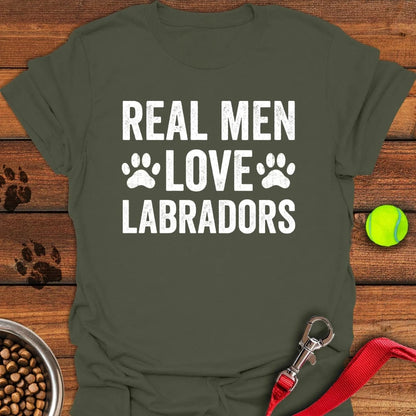 Real Men Love Labradors T-Shirt