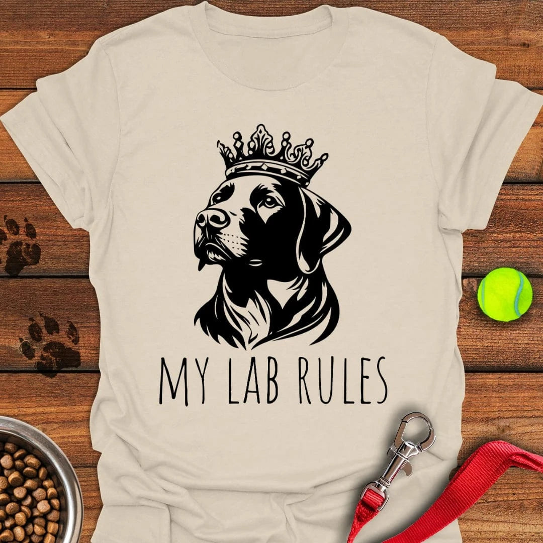 My Lab Rules T-Shirt Natural