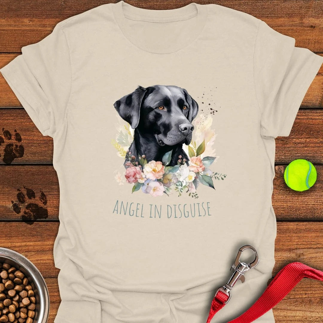 Angel In Disguise Labrador T-Shirt Natural