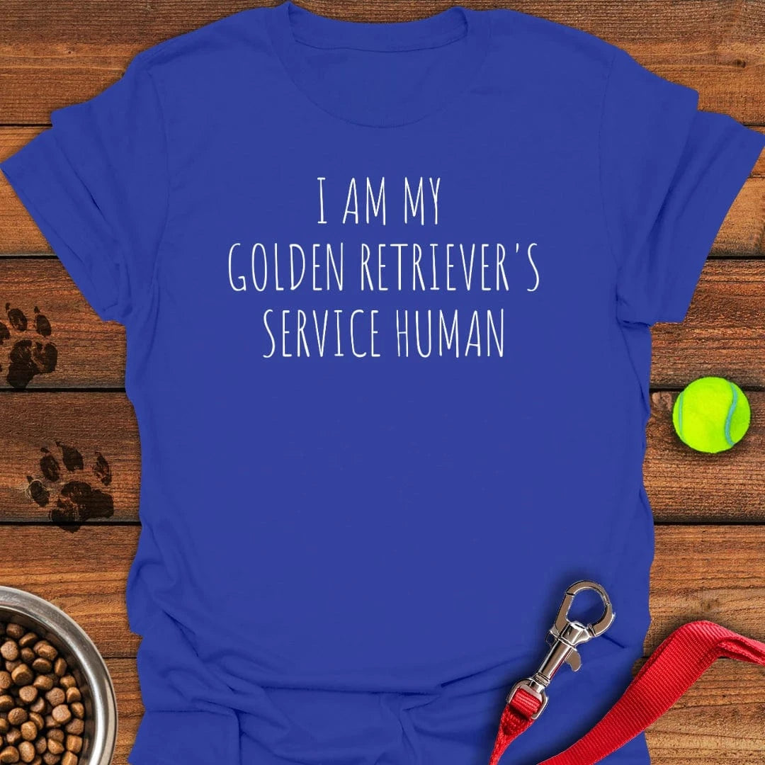Golden Retriever Service Human T-Shirt