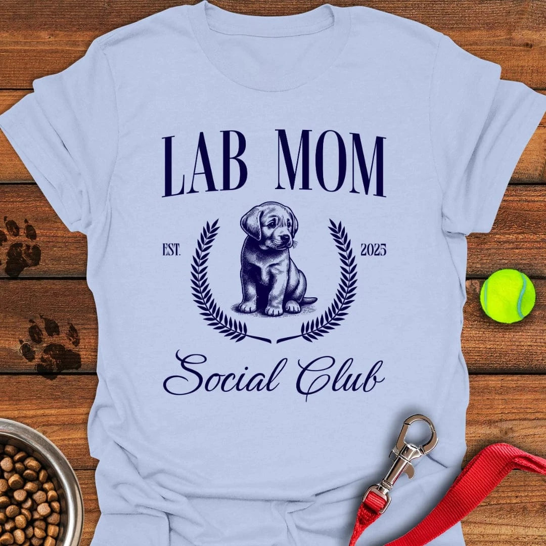 Lab Mom Social Club Light Blue