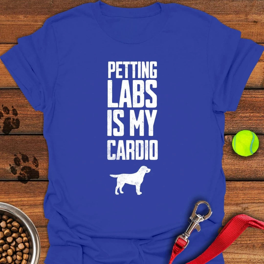 Petting Labs is My Cardio T-Shirt Royal