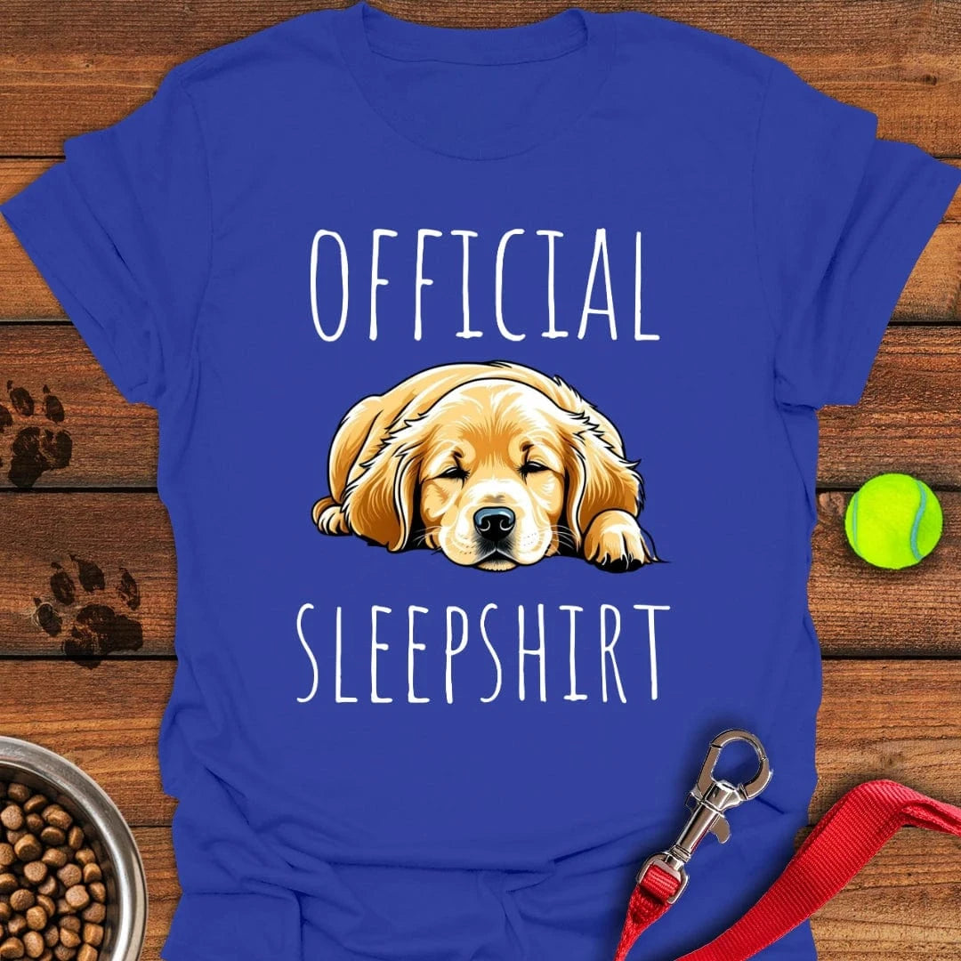 Official Sleepshirt Golden Retrievers T-Shirt
