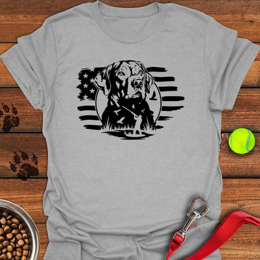 Labrador Duck Hunting T-Shirt Sport Grey