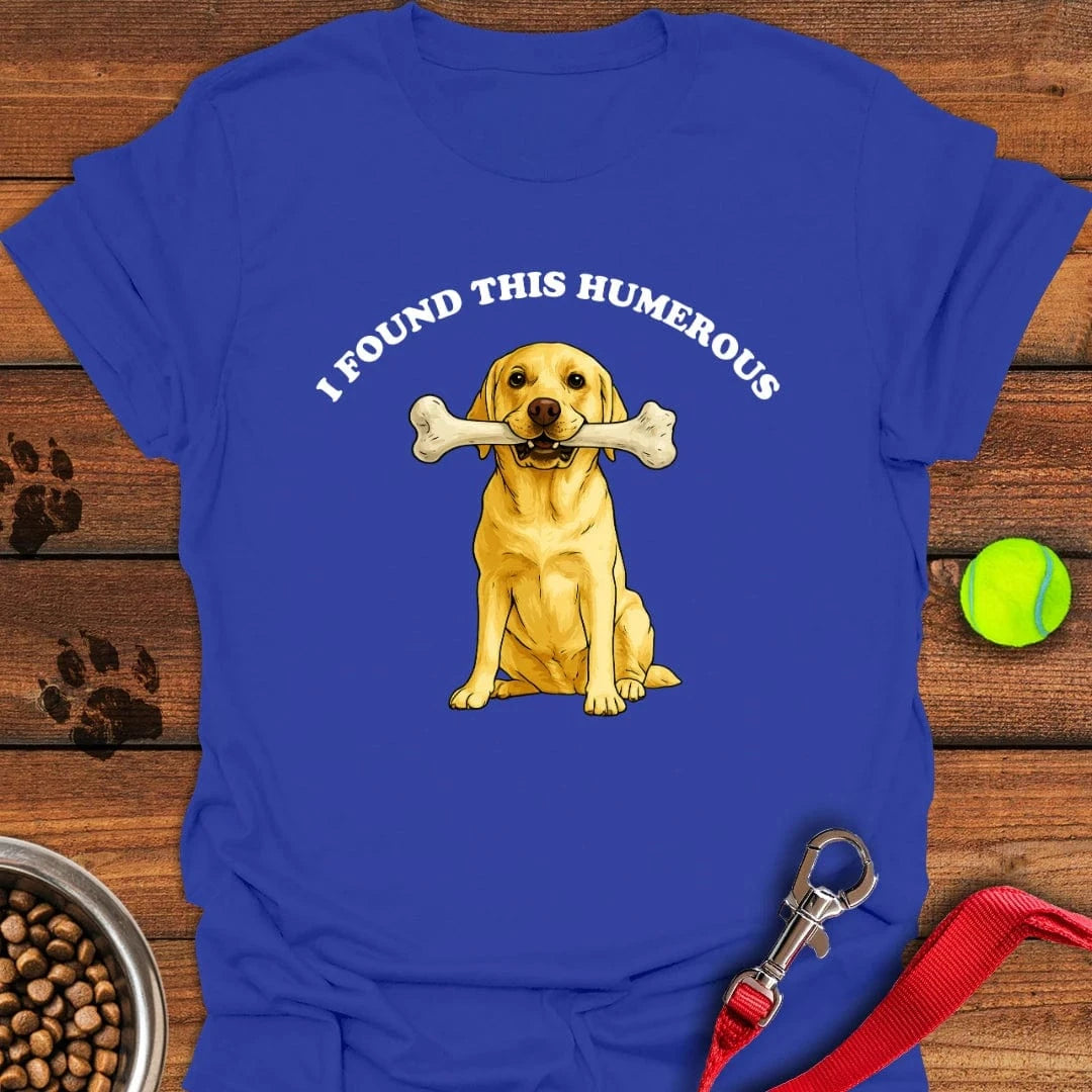 I Found This Humerous Yellow Lab T-Shirt