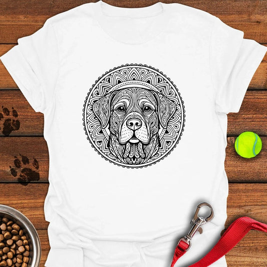 Labrador Mandala T-Shirt White