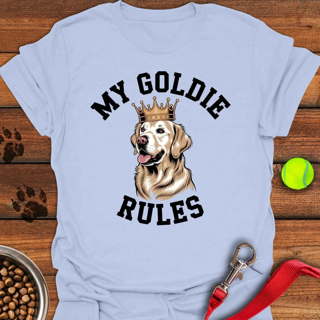 My Golden Retriever Rules T-Shirt