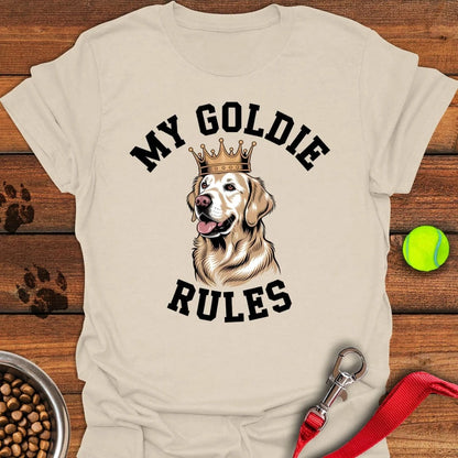 My Golden Retriever Rules T-Shirt