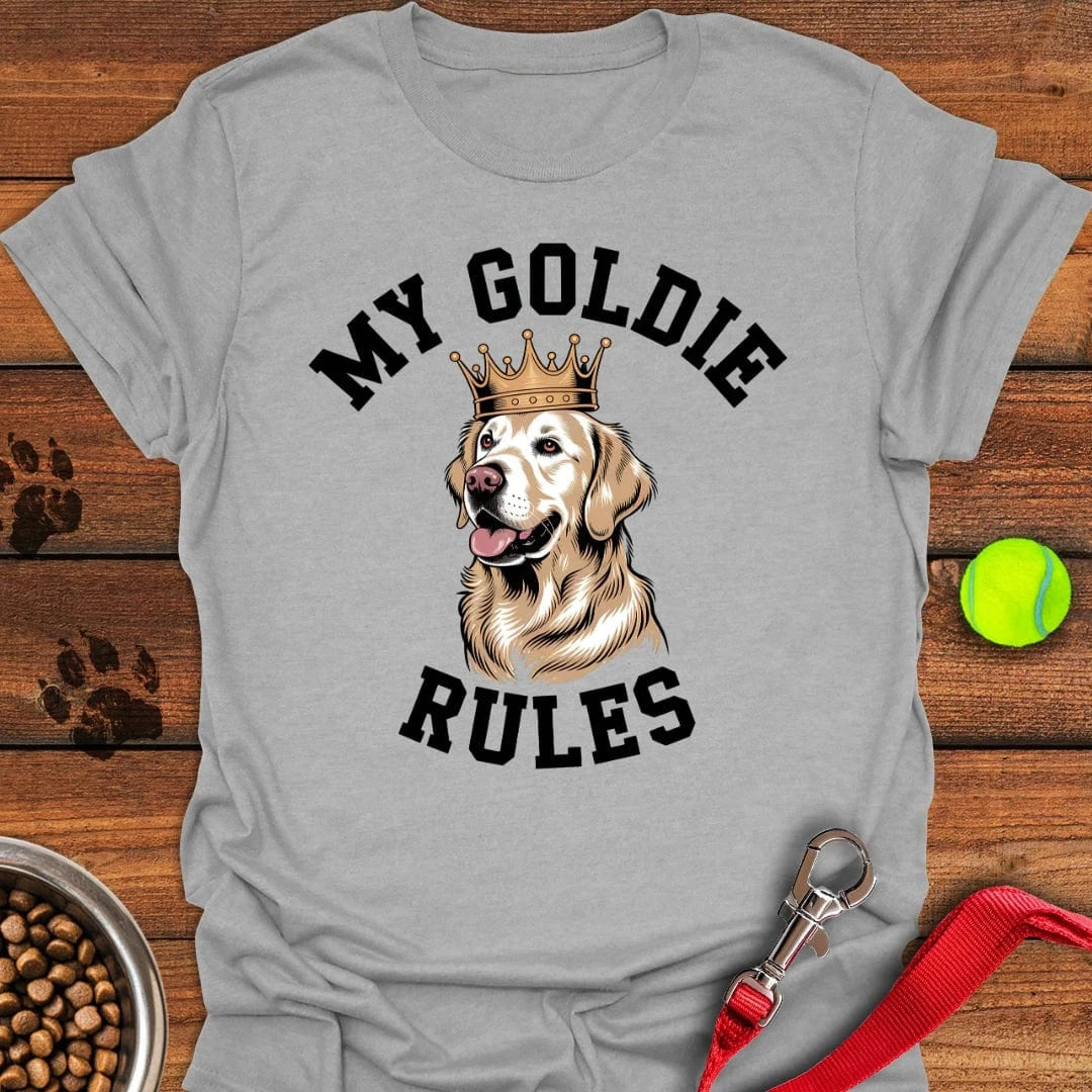 My Golden Retriever Rules T-Shirt
