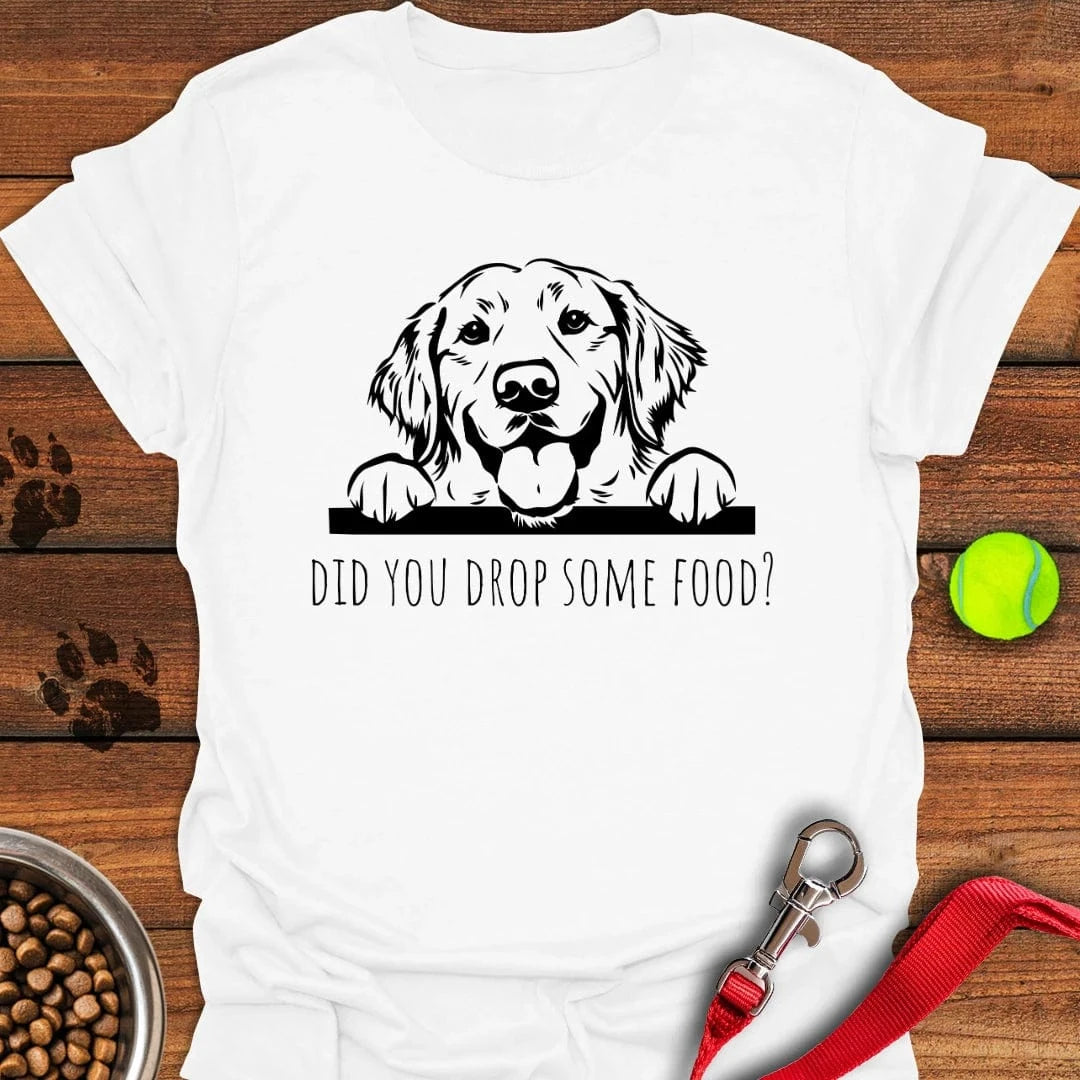 Funny Golden Retriever T-Shirt White