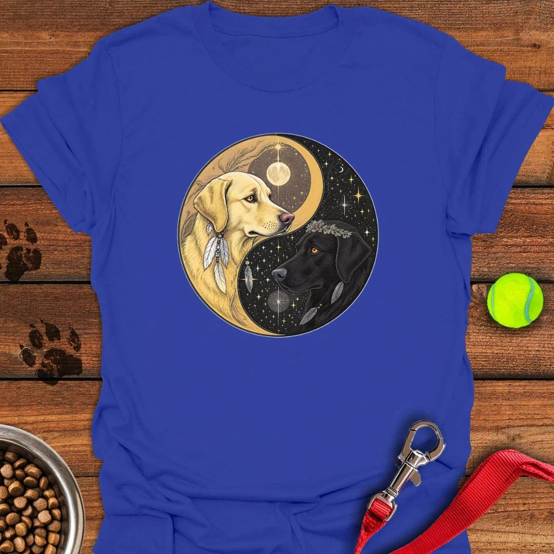 Labrador Yin Yang T-Shirt Royal