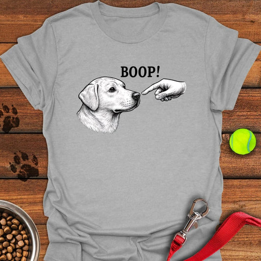 Labrador Boop T-Shirt Sport Grey
