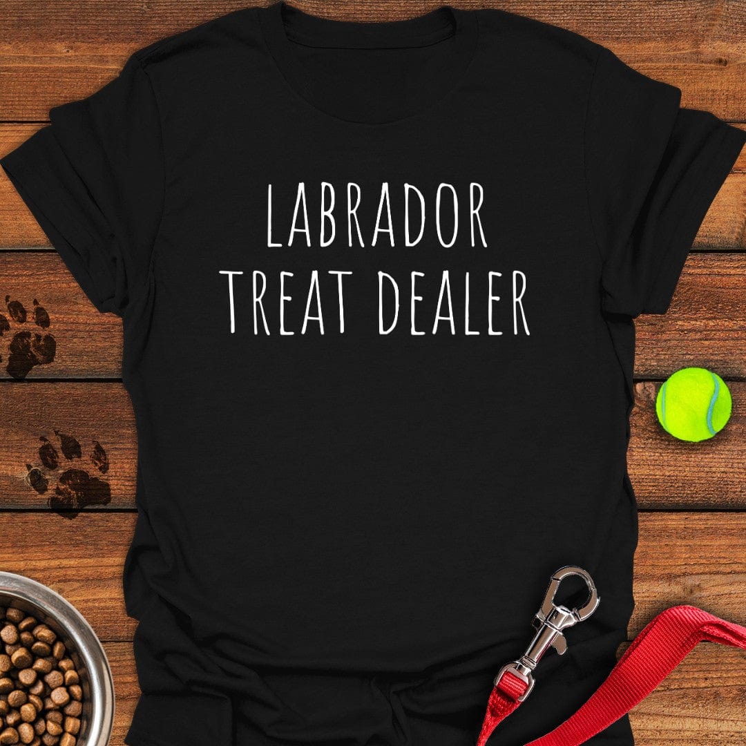Labrador Treat Dealer T-Shirt Black