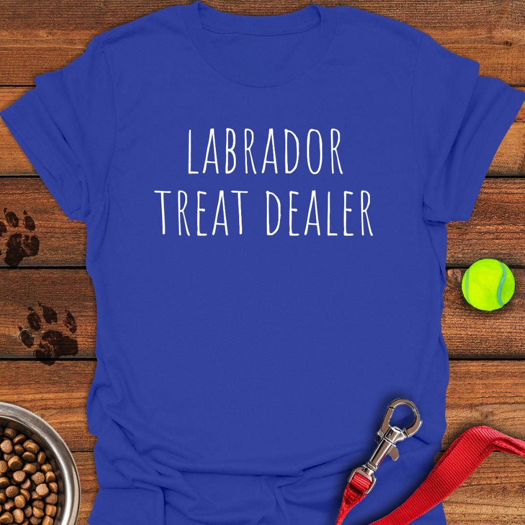 Labrador Treat Dealer T-Shirt Royal