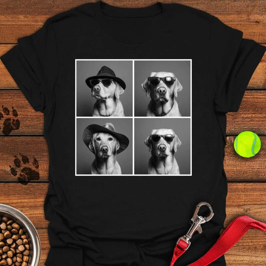 Labrador Photobooth T-Shirt Black