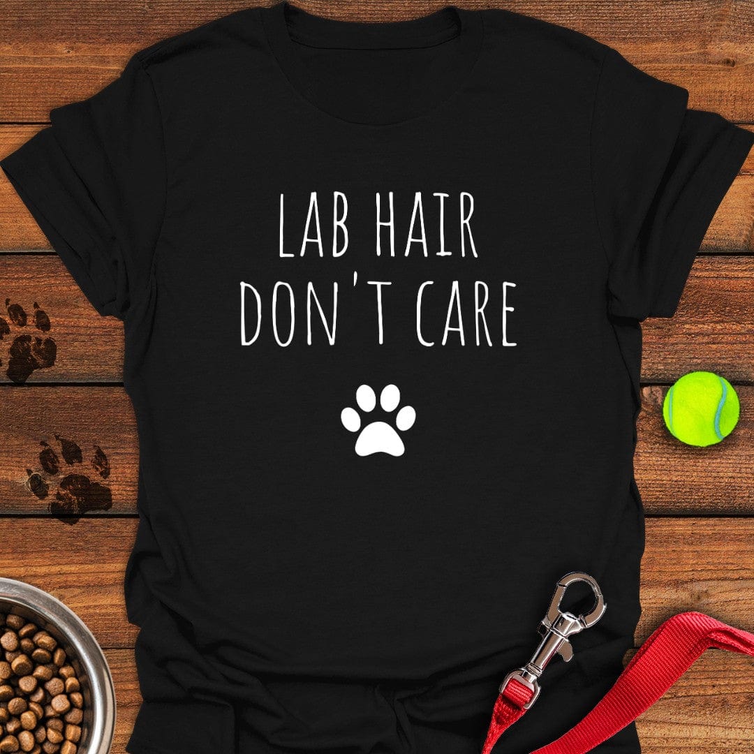 Lab Hair Don't Care T-Shirt Black