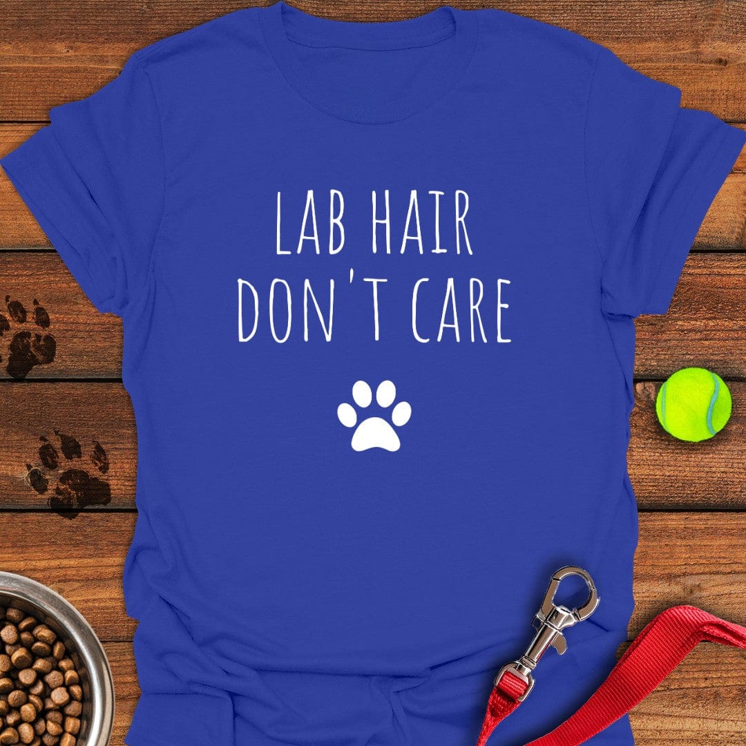 Lab Hair Don't Care T-Shirt Royal