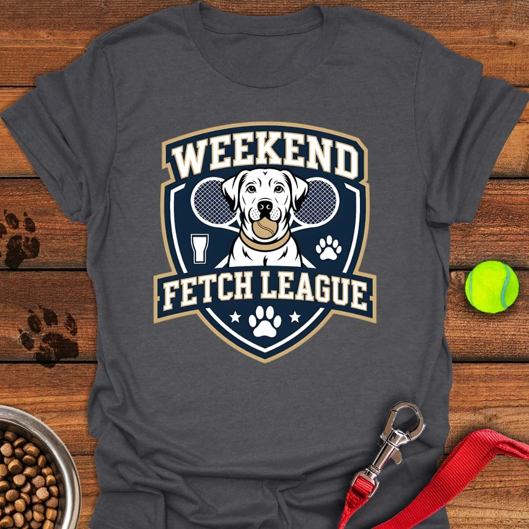 Labrador Tennis T-Shirt Dark Heather