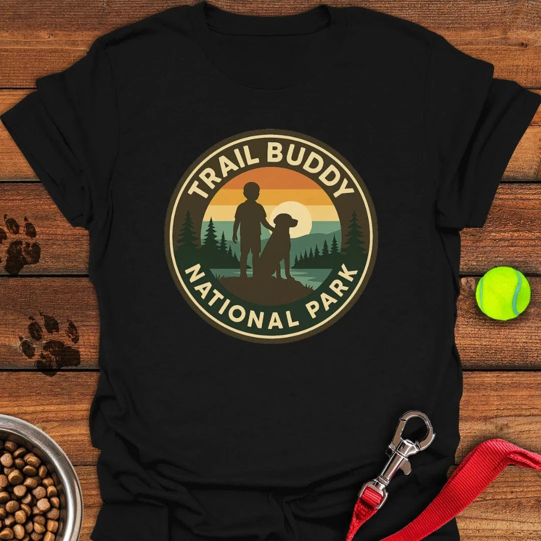 Labrador Hiking National Park T-Shirt Black