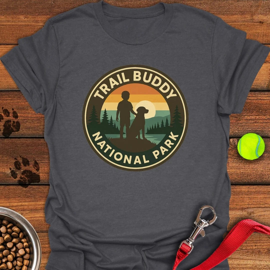 Labrador Hiking National Park T-Shirt Dark Heather
