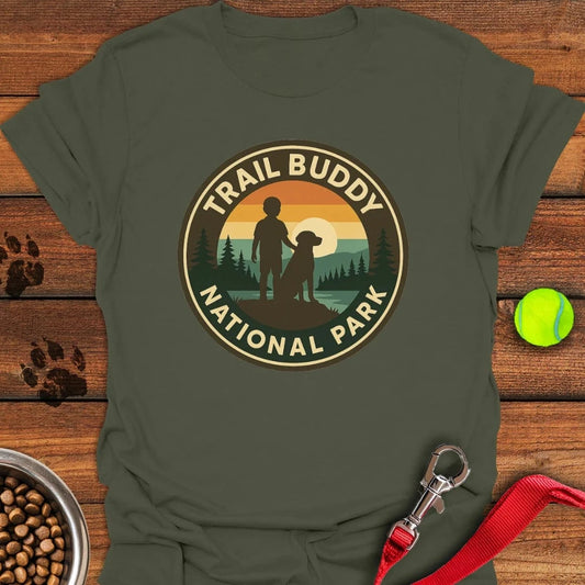 Labrador Hiking National Park T-Shirt Military Green