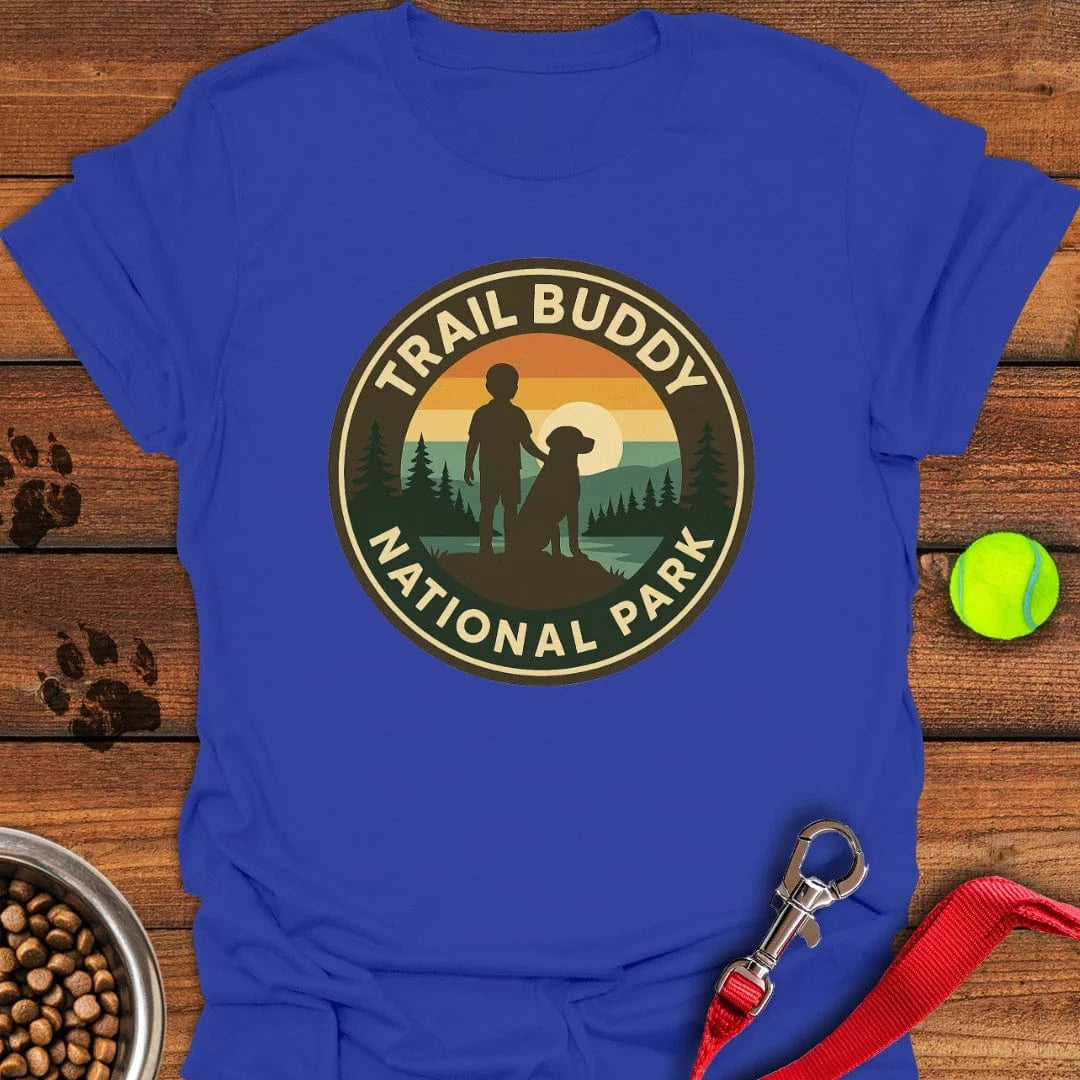Labrador Hiking National Park T-Shirt Royal
