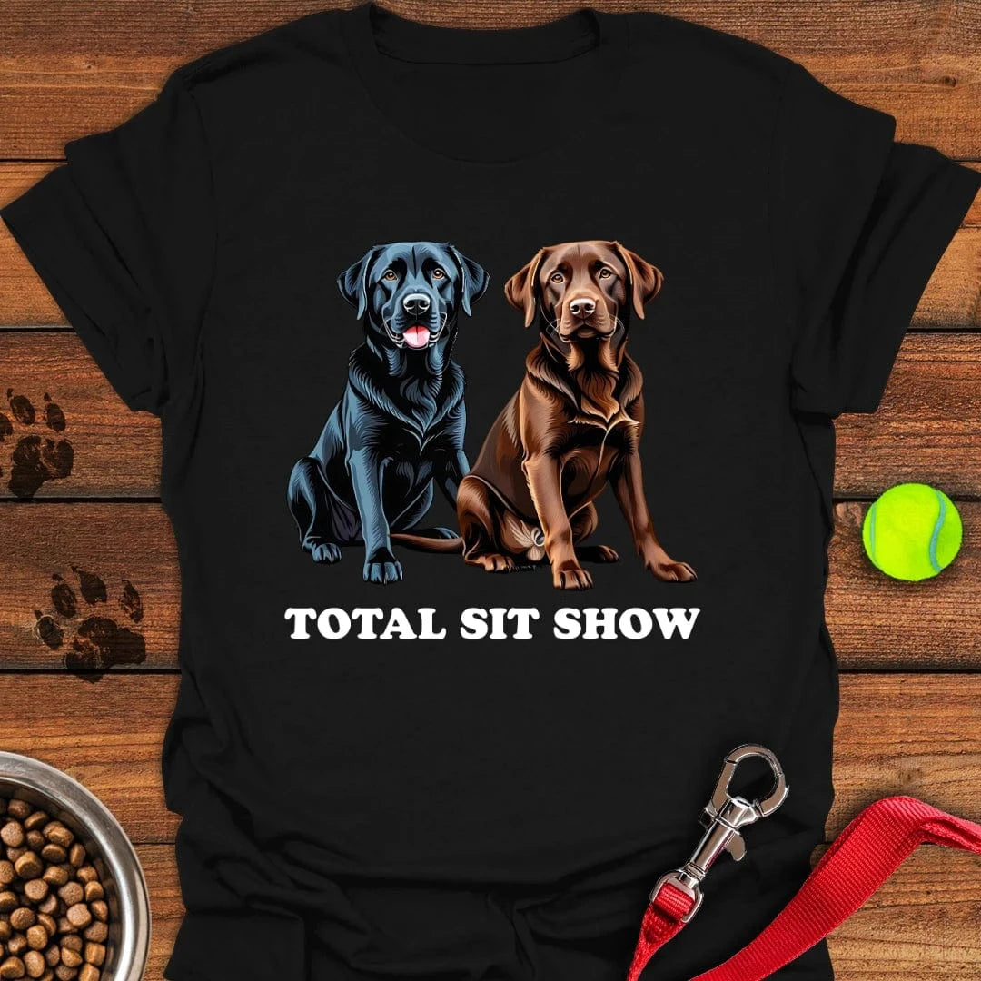 Funny Chocolate & Black T-Shirt Black
