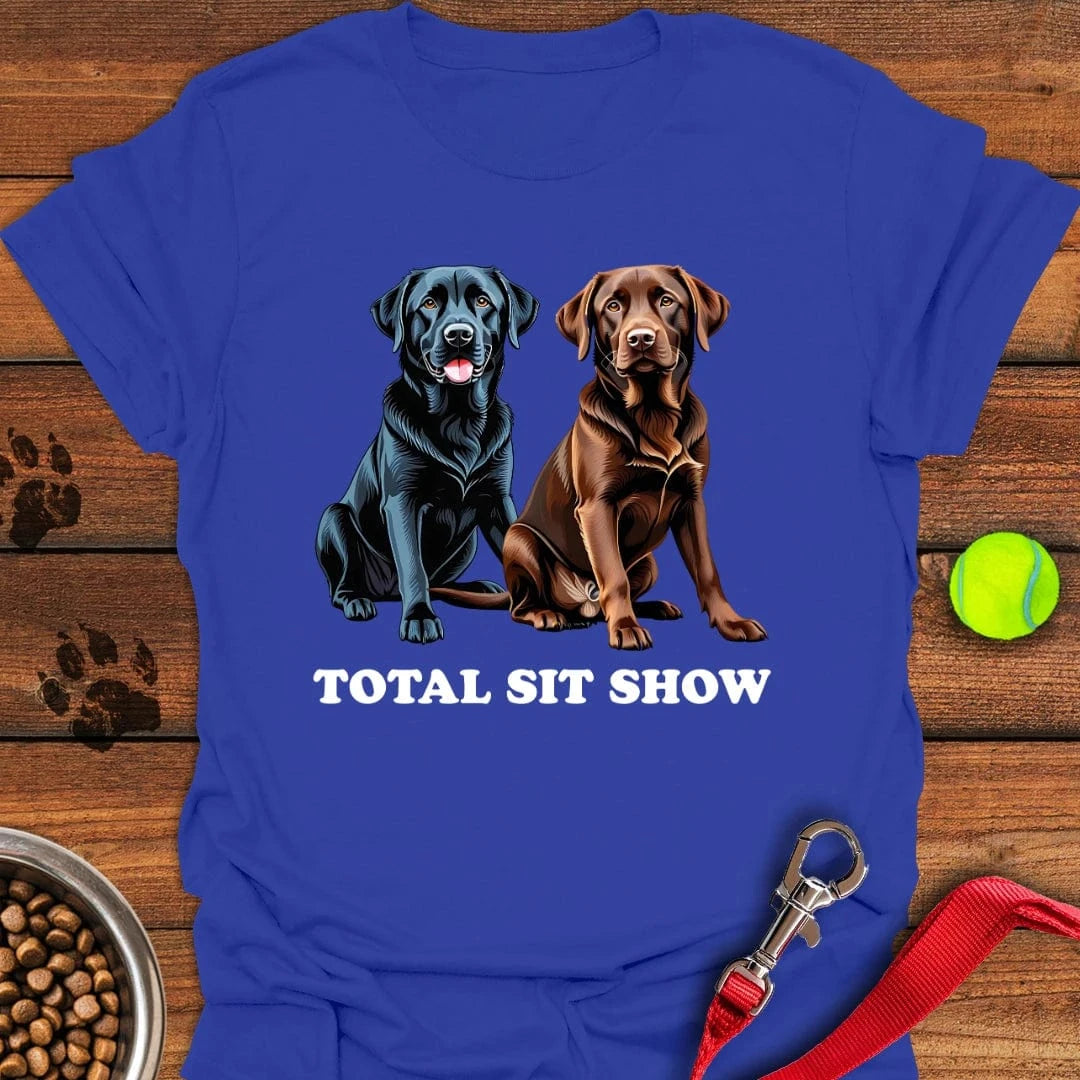 Funny Chocolate & Black T-Shirt Royal
