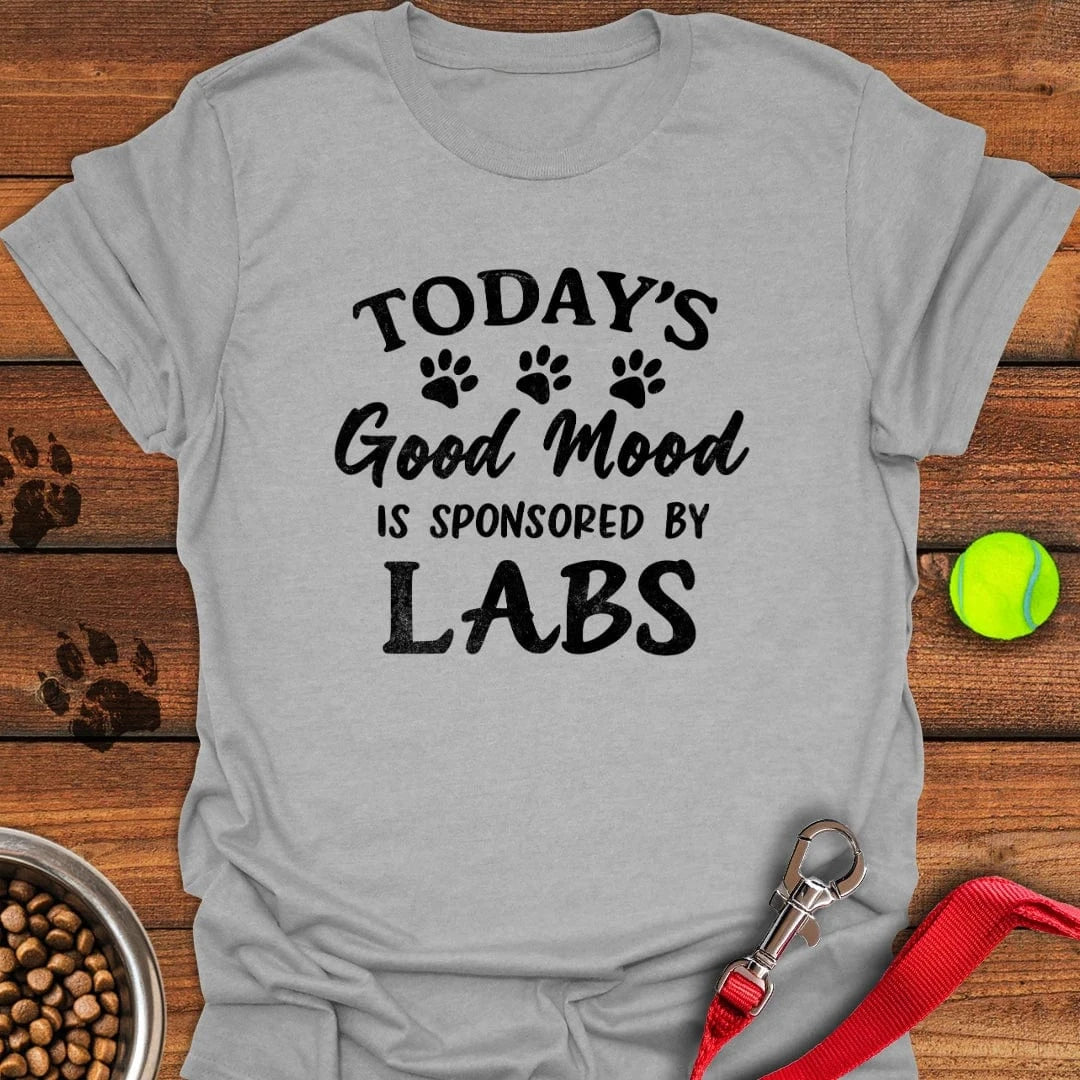 Labs & Good Mood T-Shirt Sport Grey