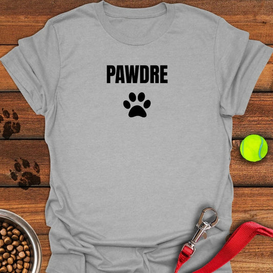 Pawdre Dog Father T-Shirt Sport Grey