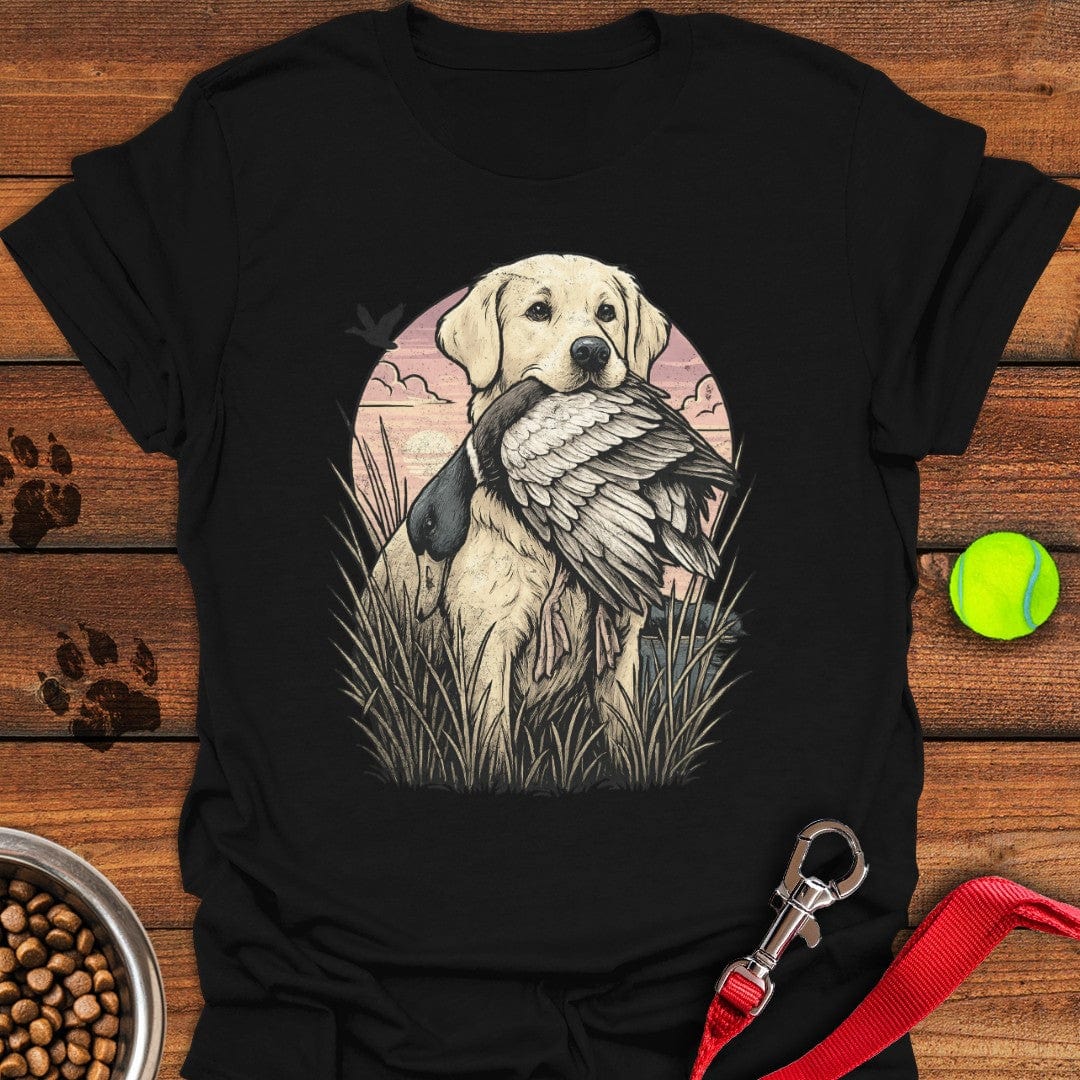 Yellow Labrador Hunting T-Shirt