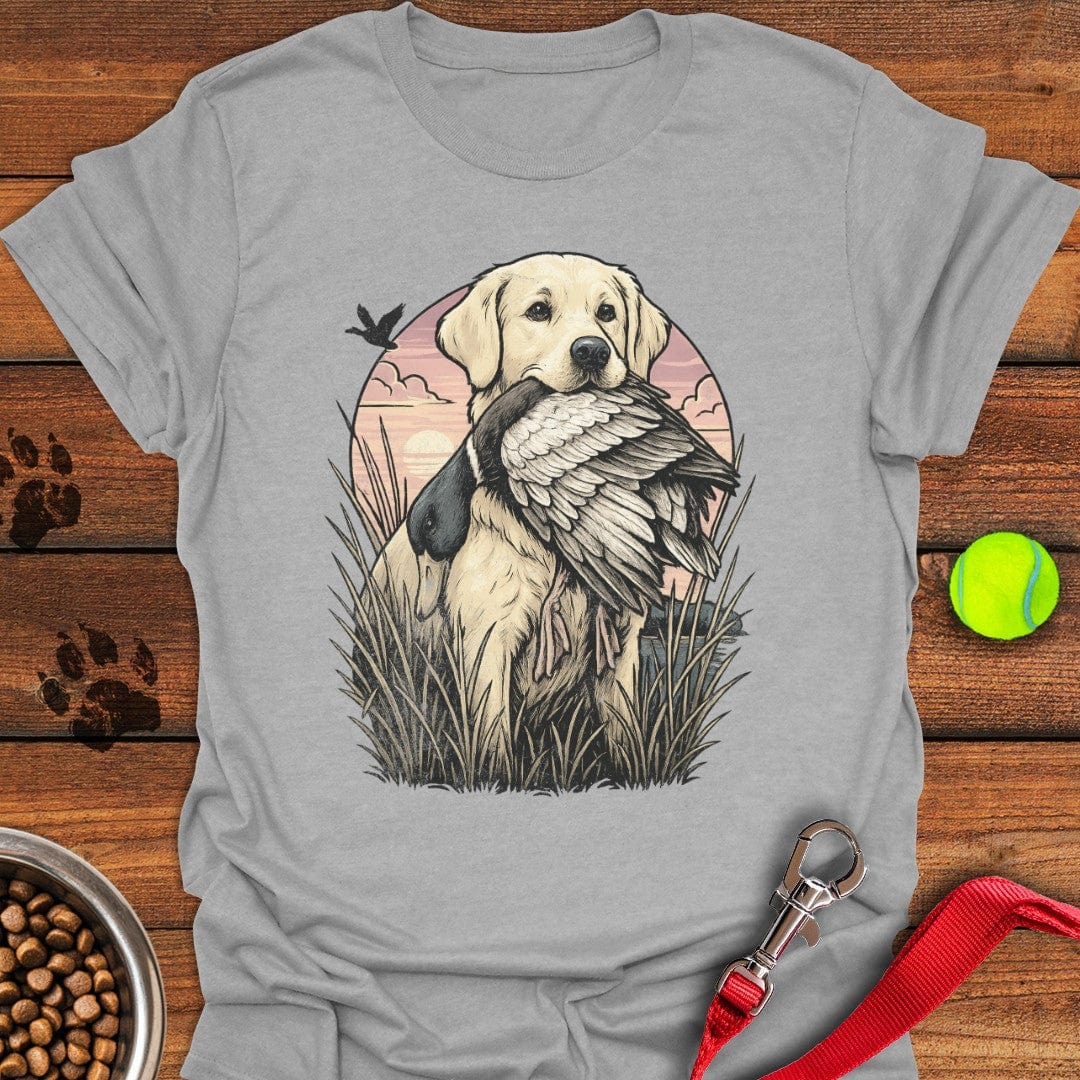 Yellow Labrador Hunting T-Shirt