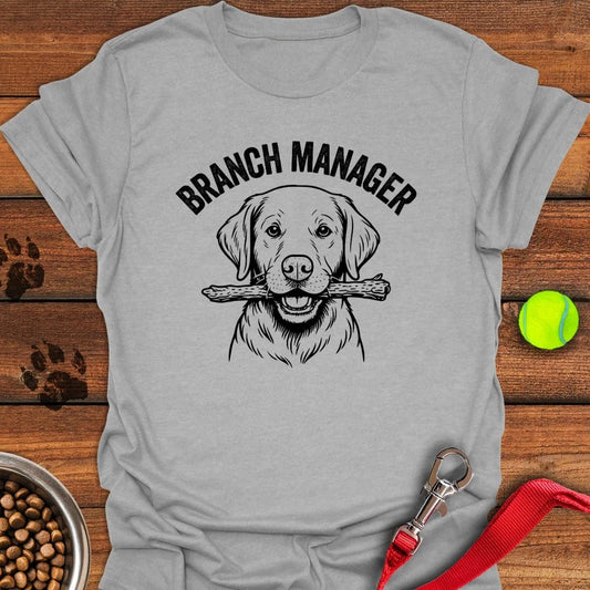Branch Manager Labrador T-Shirt Sport Grey