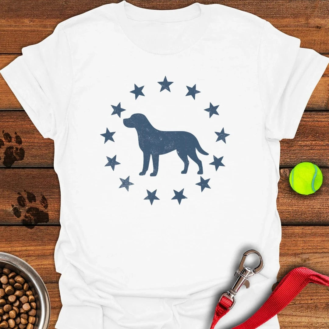Labrador & Stars White