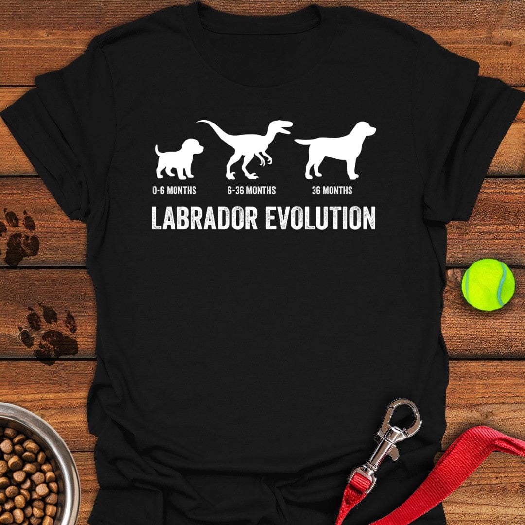 Labrador Evolution T-Shirt Black