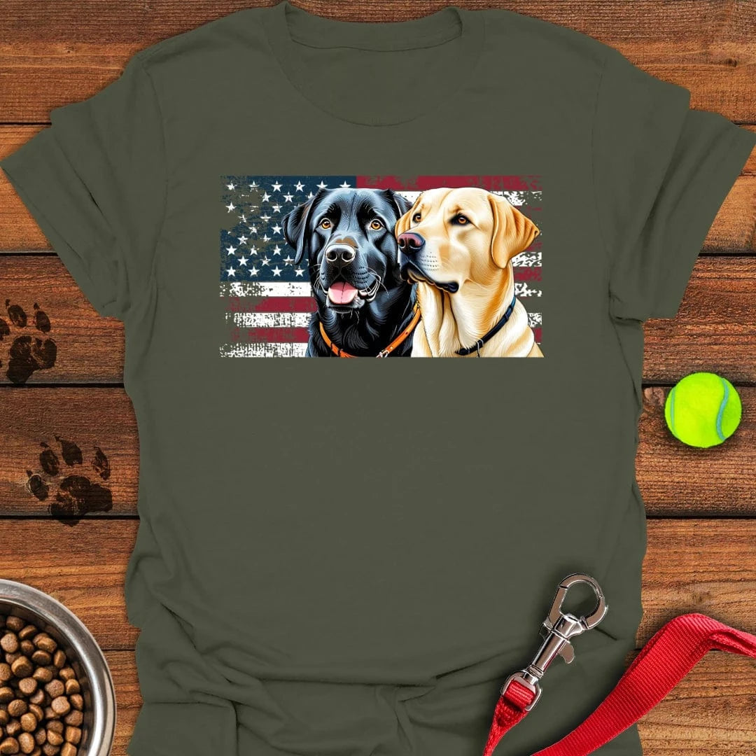 Black & Yellow Lab T-Shirt