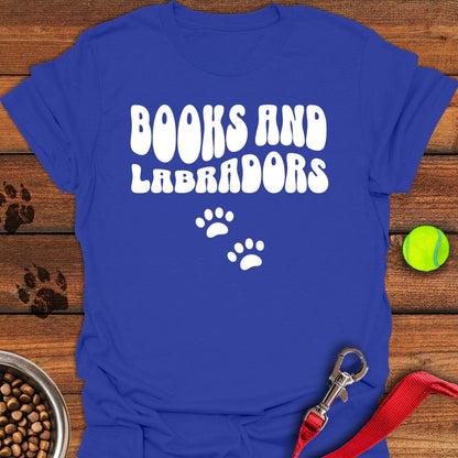 Books and Labradors T-Shirt Royal
