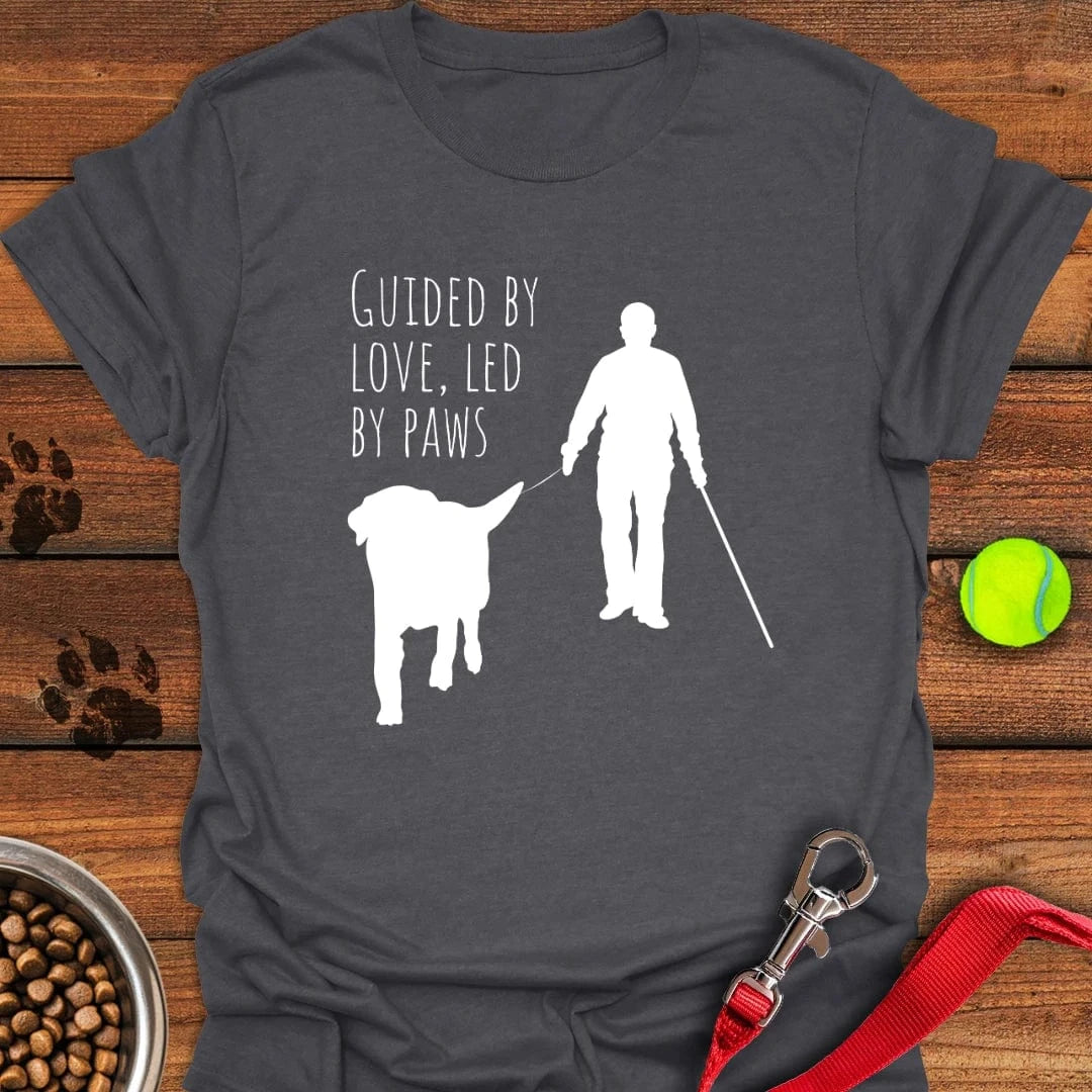 Guide Dog Labrador T-Shirt Dark Heather
