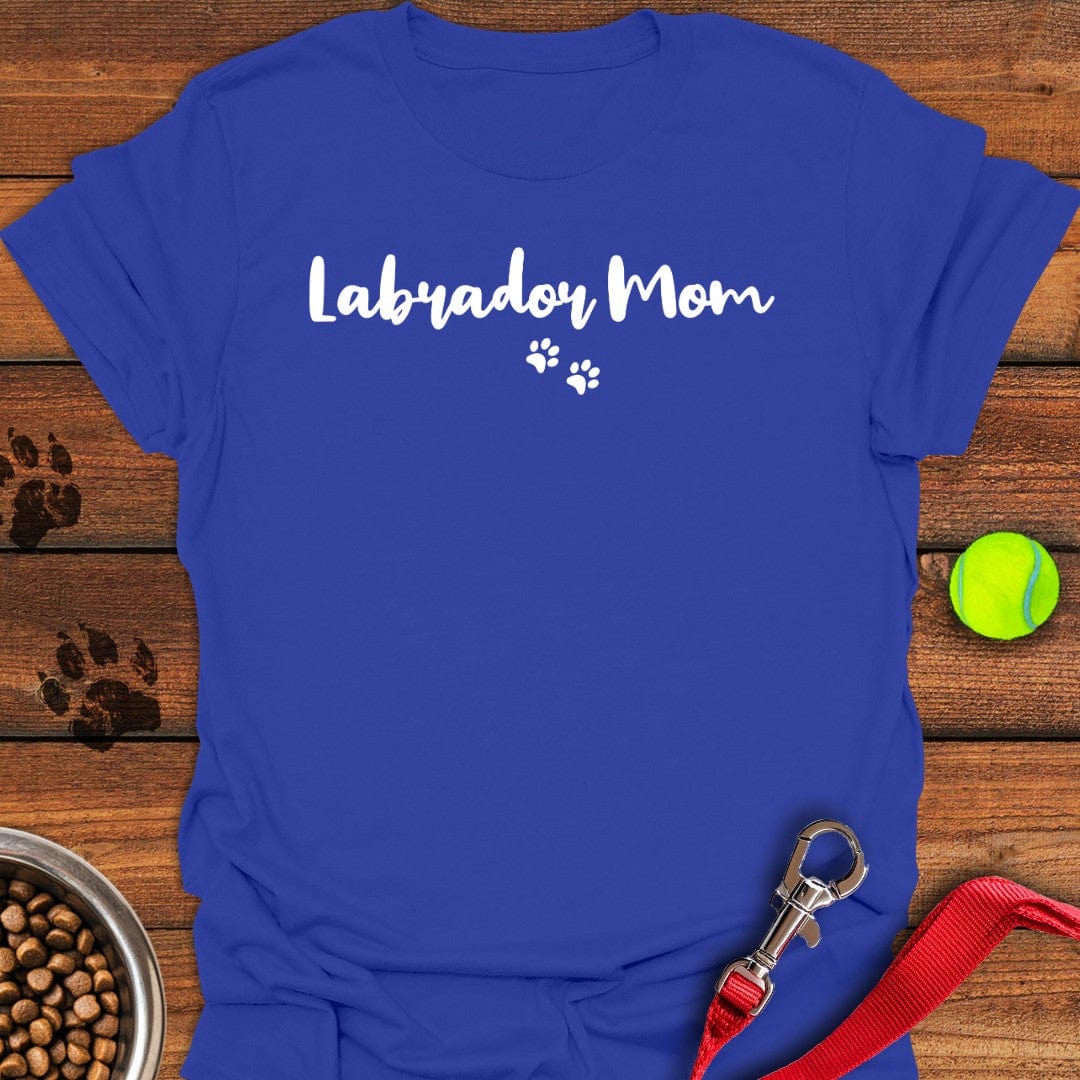 Labrador Mom T-Shirt Royal
