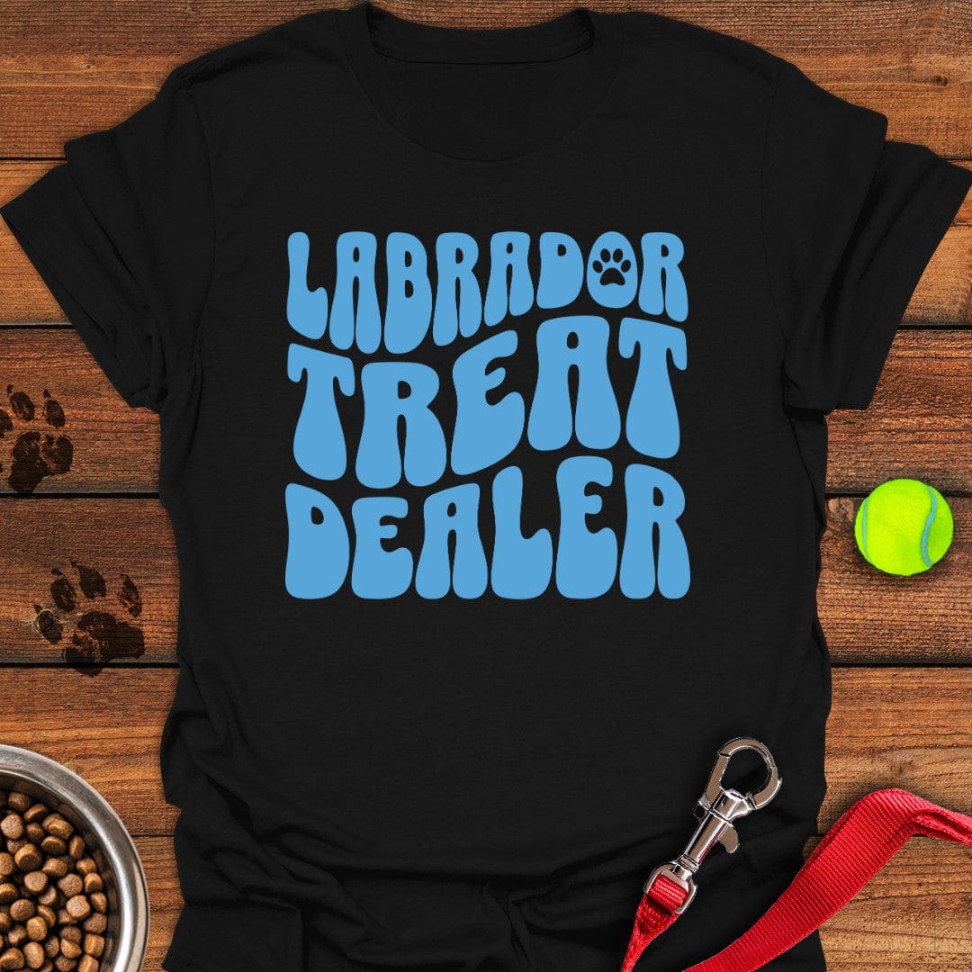 Labrador Treat Dealer T-Shirt Black