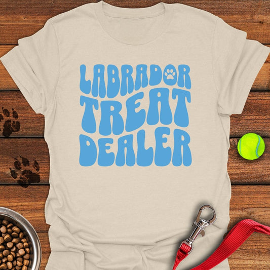 Labrador Treat Dealer T-Shirt Natural
