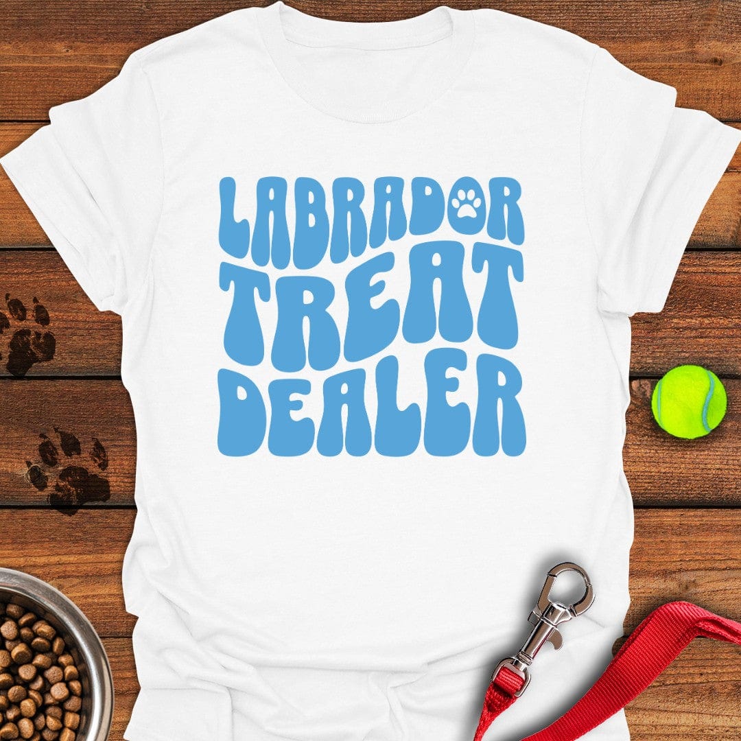 Labrador Treat Dealer T-Shirt White