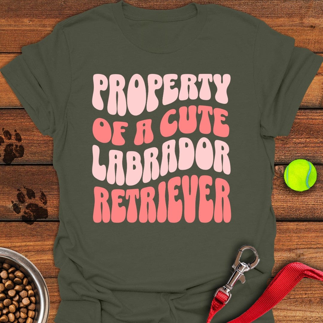 Property of a Cute Labrador T-Shirt