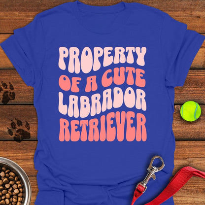 Property of a Cute Labrador T-Shirt