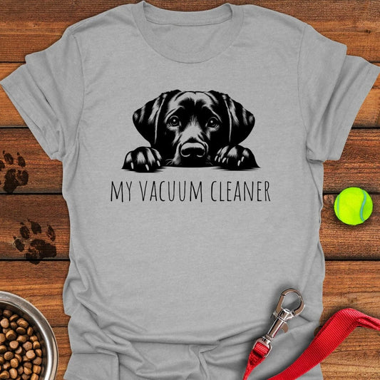 My Vacuum Cleaner Labrador T-Shirt Sport Grey