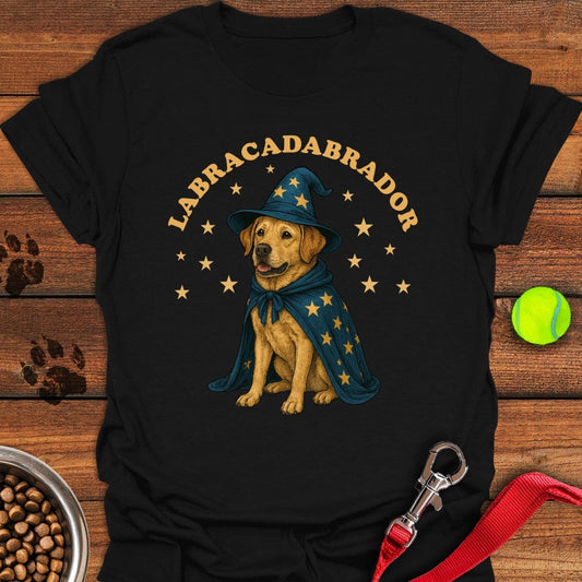 Labracadabrador T-Shirt Black