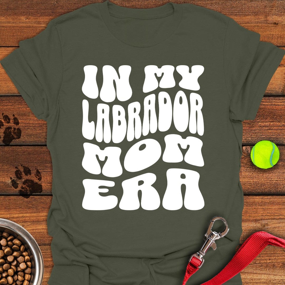In My Labrador Mom Era T-Shirt Military Green